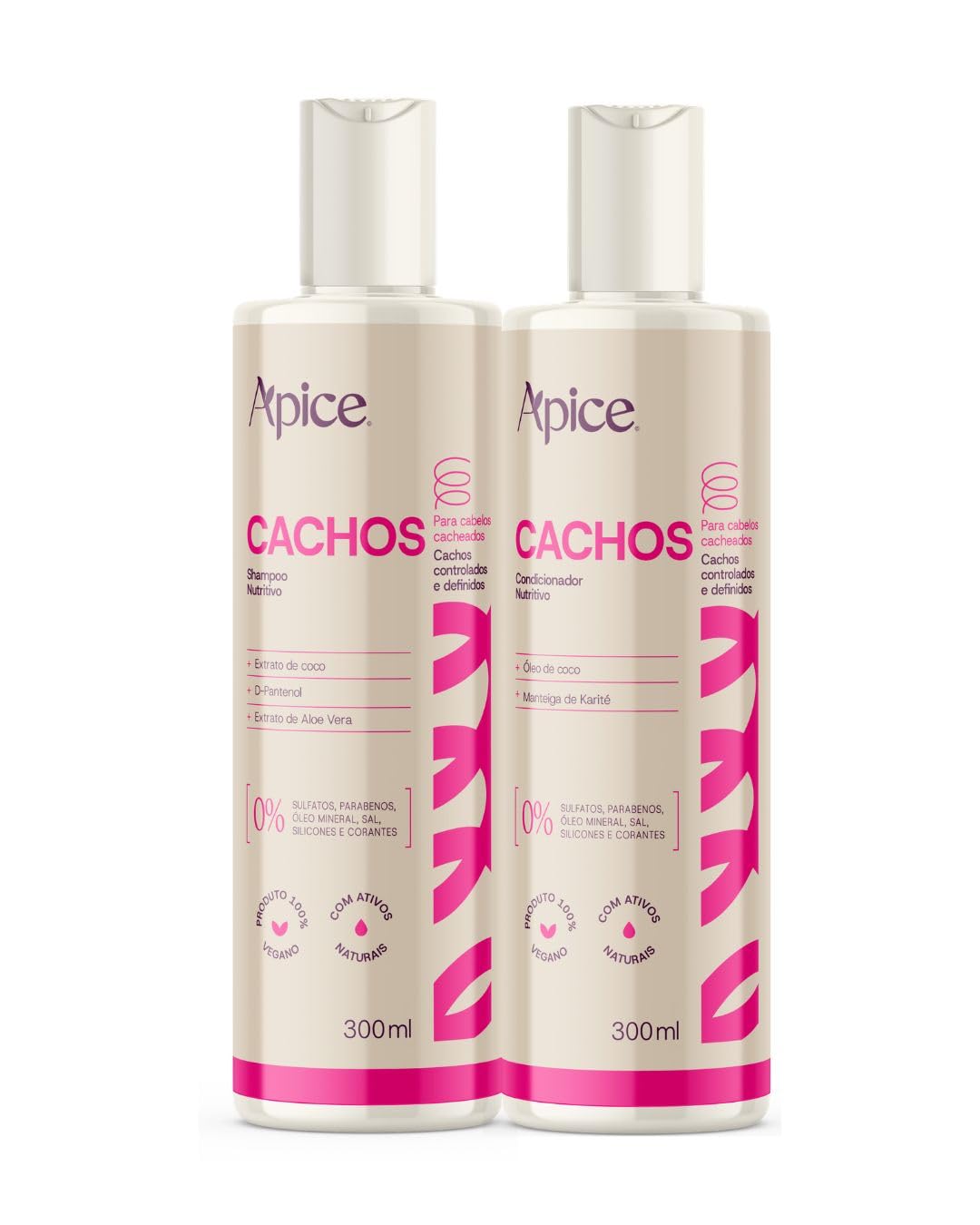 Apse Cachos Shampoo e Condicionador | Amazon.com.br